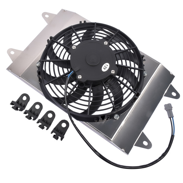  冷却风扇 Radiator Cooling Fan Assembly for Yamaha Viking 700 / VI 2014-20 1XD-E2405-00-00-1