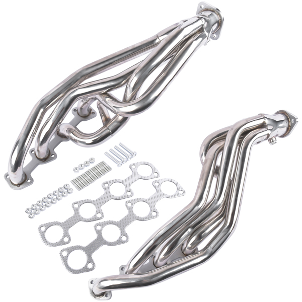 排气歧管 Exhaust Headers Kit Stainless Steel for Ford Mustang GT 4.6L V8 1996-2004-2