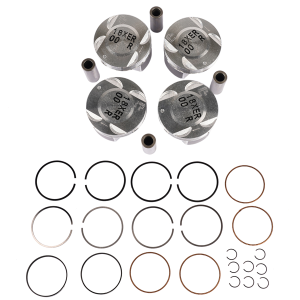 活塞套装 Set of 4 Engine Pistons Rings Kit 55567934 for Chevy Cruze 11-16 1.8L 2H0 F18D4-7