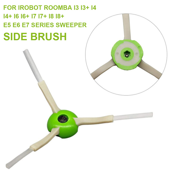 适用于：iRobot Roomba i3 i3+ i4 i4+ i6 i6+ i7 i7+ i8 i8+ E5 E6 E7系列扫地机 边刷 4pcs（配螺丝）-3