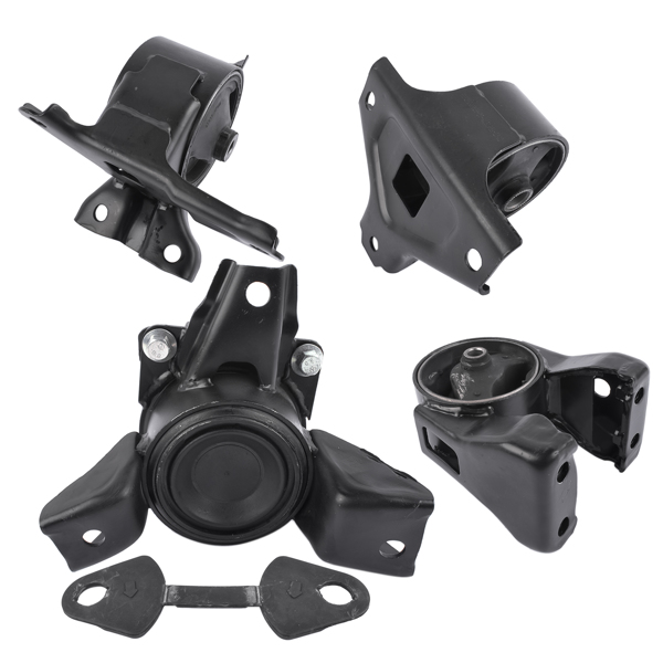 发动机支架 Set of 4 Front & Rear Engine Motor & Trans Mount for Hyundai Sonata 2.4L 2006-2010 3.3L 2006-2008 21910-3K000 21810-3K850 21930-3K000 21830-3K800-3