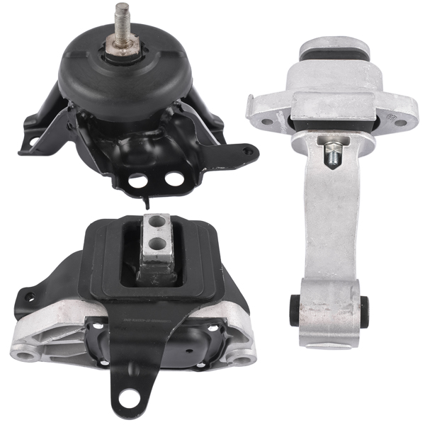 发动机支架 3Pcs Engine Motor & Transmission Mount For Hyundai Sonata 2015-2018 L4 2.4L Auto. A61001, A71085, A71099-1