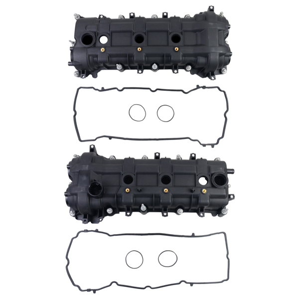 气门室盖 Pair Valve Covers w/ Gaskets For Dodge Ram Jeep Cherokee Chrysler 300 3.6L 11-19 5184069AN 5184068AN  -4