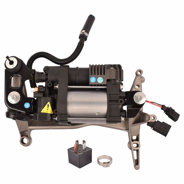 打气泵 Air Suspension Compressor Pump w/Relay For Porsche Cayenne 958/92A 2011-2018-2