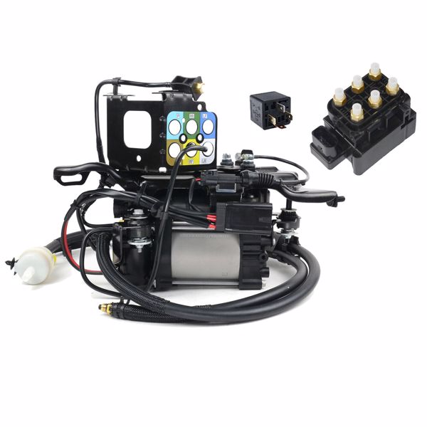 打气泵 Air Suspension Compressor Pump Kit Fits Jeep Grand Cherokee 2011-2018 Limited-5