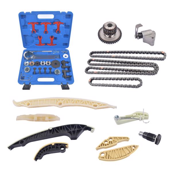 正时链条套装 Timing Chain Tool Kit For Audi VW 1.8 2.0 TSI 2014-2019 Golf Passat CJSA CJSB CJEB 06K109467K 06H109467AF-6