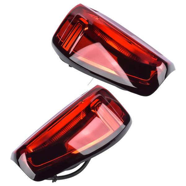 尾灯 2PCS Left&Right LH + RH LED Tail Light For GMC Sierra 1500 2500 3500 HD Rear Brake Stop Lamp W/Bulbs 2019-2022 2800310 84760017 2801310 84760018-4