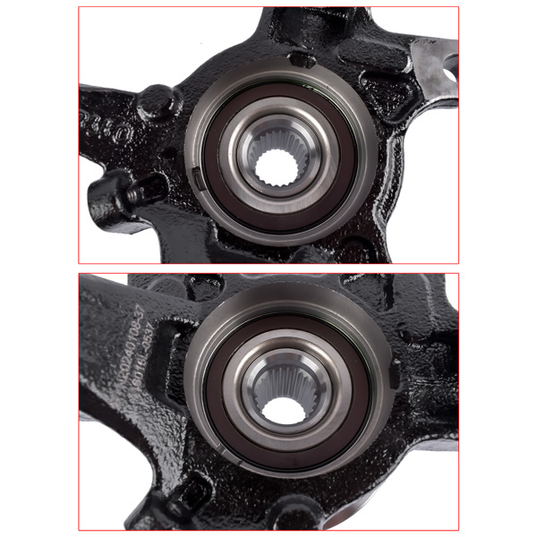 转向节总成 Front Left & Right LH & RH Wheel Bearing Hub Knuckle Assembly For Nissan Versa 1.6 S SL SV Note 1.6L L4 2014-2019 BR935010LK 9530200 BR935009LK 9530100-8