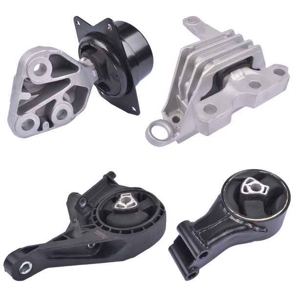 发动机支架 4Pcs Engine Motor Mount & Auto Trans Mounts Set for Chevy Malibu 2013-2015 2.5L-2