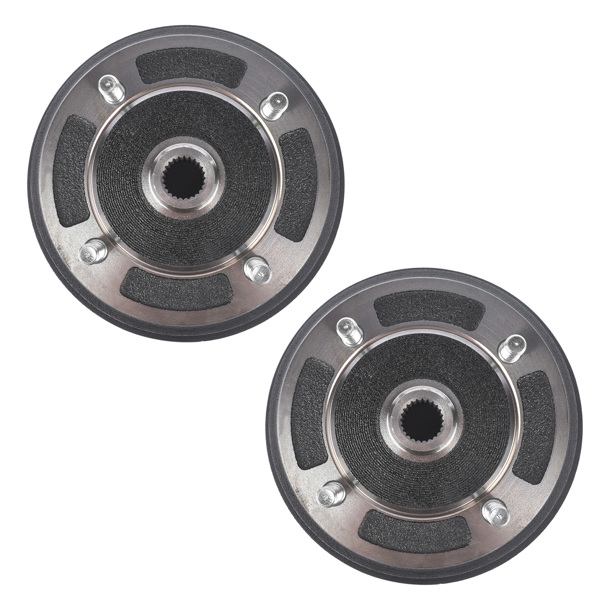 前制动鼓 Pair For Kawasaki Mule 3000 3010 4000 4010 KAF950B 4x4 Diesel Front Brake Drums-3