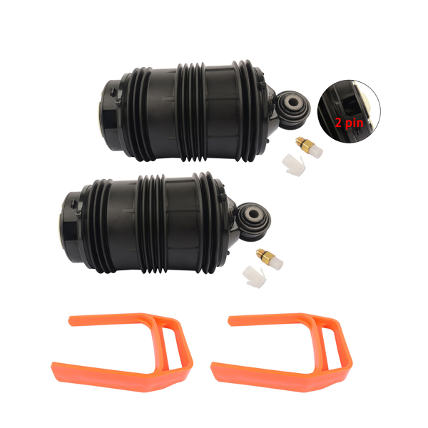 空气弹簧 2Pcs Rear Left & Right Air Suspension Spring Bags 2-pin For Mercedes-Benz E-Class W211 E320 E350 E500 E63 AMG Wagon 2113200925 A2113200925-1