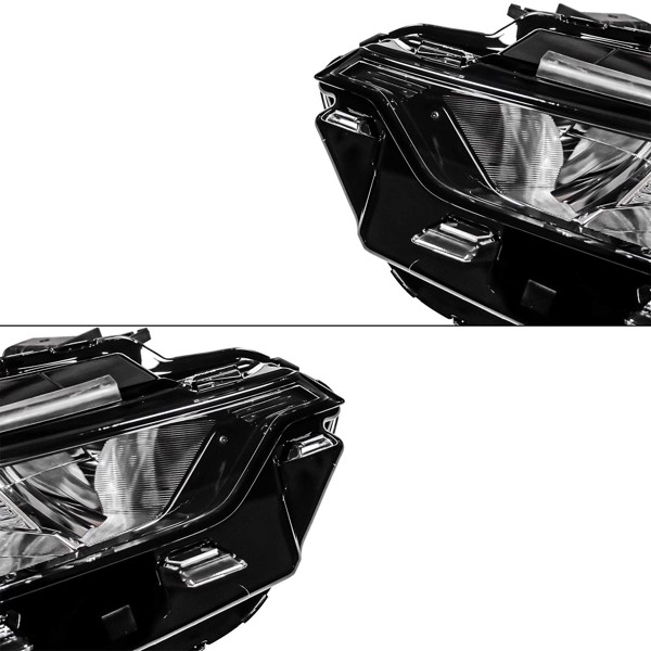 汽车大灯 2 Pcs LED Headlight Headlamp Assembly Left Right Driver & Passenger Side LH RH for 2020-2022 Cadillac CT5 2.0L 3.0L 84861524 84894831 84861525 84894832-5