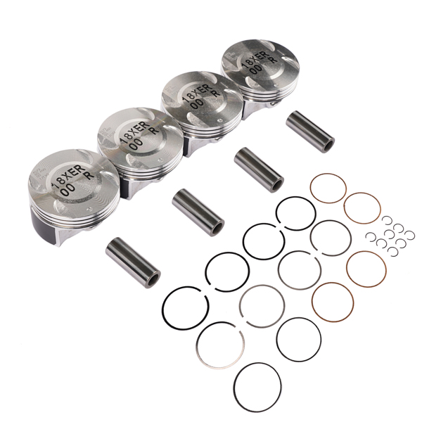 活塞套装 Set of 4 Engine Pistons Rings Kit 55567934 for Chevy Cruze 11-16 1.8L 2H0 F18D4-3