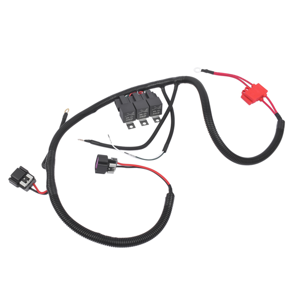 电子扇线束 Dual Electric Fan Upgrade Wiring Harness For 1999–2006 ECU Control GM Silverado-3