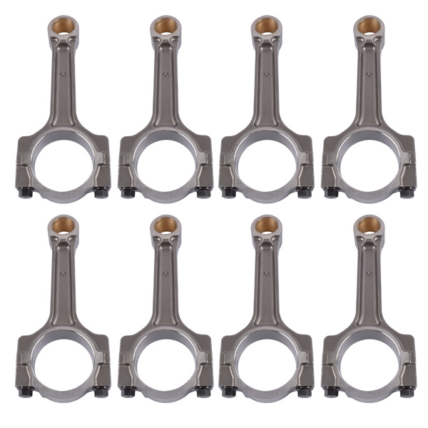 连杆 Set of 8 Floating Pin Connecting Rod w/ Bushing For GM 5.3L 6.0L LS2 LS3 Gen IV-3