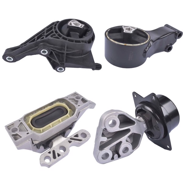 发动机支架 4Pcs Engine Motor Mount & Auto Trans Mounts Set for Chevy Malibu 2013-2015 2.5L-7