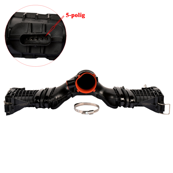  空气流量计 5 PIN Air Cleaner Intake-Duct Hose 6420902242 for Benz ML350 4Matic 2012-2014 V6-1