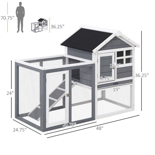 宠物笼/兔子小屋 （ Amazon Shipping）（WalMart禁售）（周末不发货）-4