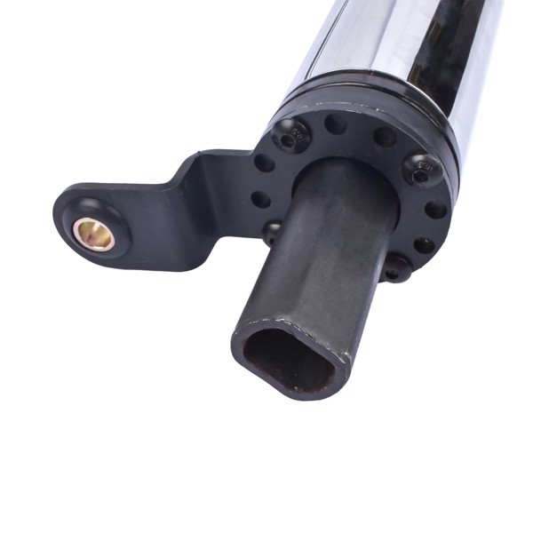 A3-汽车转向柱 30" GM Steering Column Tilt Automatic No Key Universal W/ 9 Holes Adapter Chrome-9