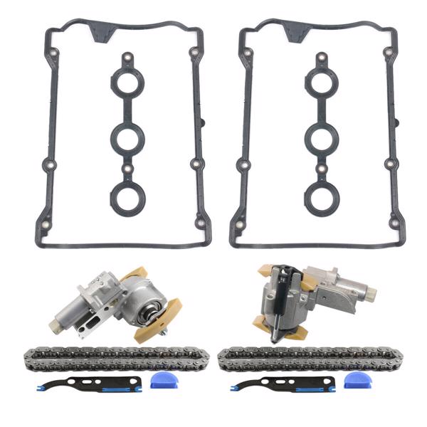 正时涨紧器套件 Timing Chain Tensioner Gasket Kit For Audi A4 S4 A6 Allroad Passat 2.4L 2.7L 2.8L 058198217 078109087C-1