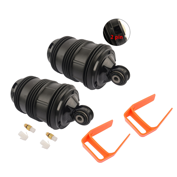 空气弹簧 2Pcs Rear Left & Right Air Suspension Spring Bags 2-pin For Mercedes-Benz E-Class W211 E320 E350 E500 E63 AMG Wagon 2113200925 A2113200925-5