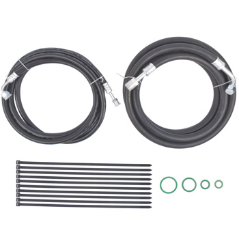 交流管路组空调软管 For Chevrolet Suburban 1500 Tahoe GMC Yukon 1994-1999 Rear Aux A/C Hoses Lines Kit 15006283