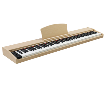  GPP-107/100L 88键半重锤键盘 便携式 自然原木 电钢琴 美国
