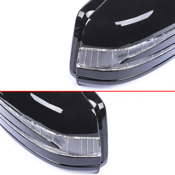 后视镜 Pair Rear View Mirrors Left & Right for Mercedes-Benz E250 E550 E400 E63 AMG E350 2010-2016 2128102076 2128101976-7