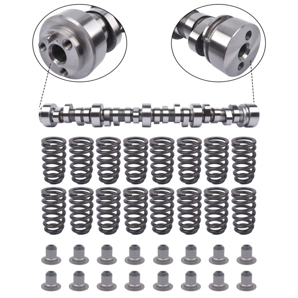 凸轮轴套件 Truck Stage 2 Camshaft + Valve Springs Seals Kit for Chevy Silverado GMC Sierra 4.8 5.3 6.0L 31218132-3