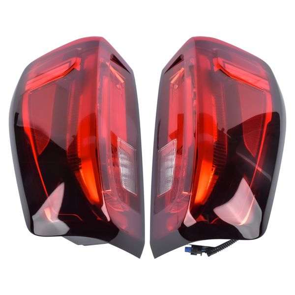 尾灯 2PCS Left&Right LH + RH LED Tail Light For GMC Sierra 1500 2500 3500 HD Rear Brake Stop Lamp W/Bulbs 2019-2022 2800310 84760017 2801310 84760018-3