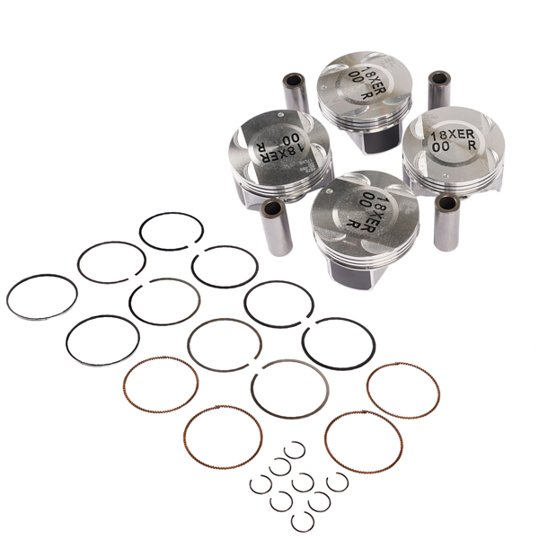 活塞套装 Set of 4 Engine Pistons Rings Kit 55567934 for Chevy Cruze 11-16 1.8L 2H0 F18D4-6