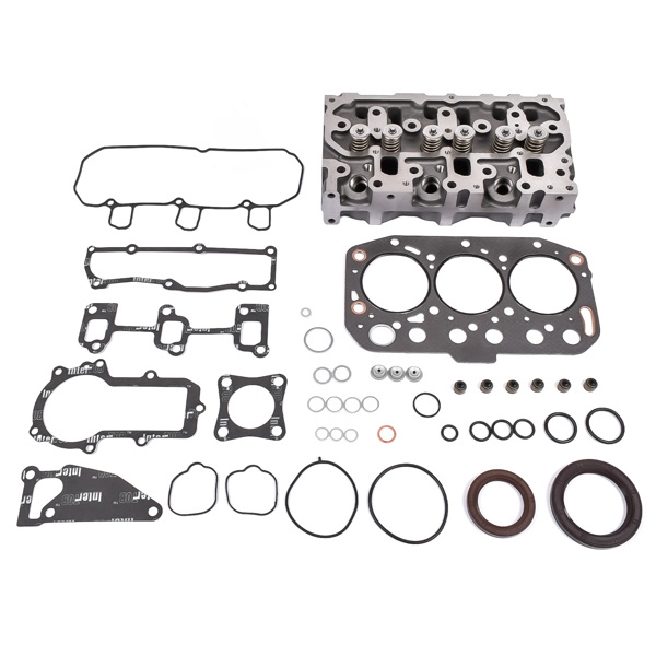 缸盖总成 Complete Cylinder Head & Full Gasket Kit for Yanmar 3TNV70 3TNV70-ASA 3TNV70-HGE 3TNV70-XBV Engine VIO10-2 VIO15-2A VIO15-3 Digger John Deere Gator XUV 850D Hitachi ZX17U-2 ZAXIS17U-2 Excavators-4