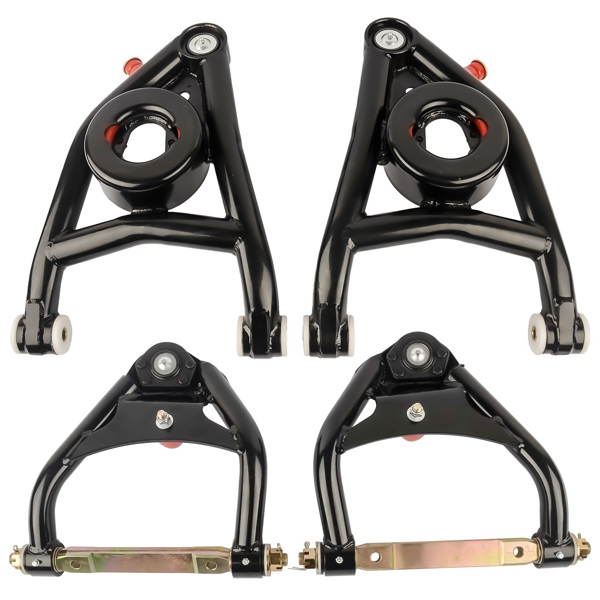 控制臂 4x Front Upper & Lower Control Arms A Body for Buick Gran Sport Skylark Special Chevy Chevelle El Camino Malibu Monte Carlo Oldsmobile Cutlass 442 F85 Pontiac GTO LeMans Tempest 1964-1972-8