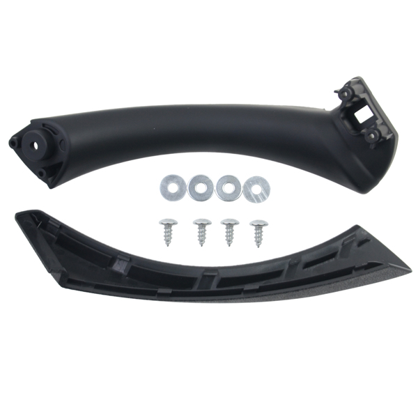 车门把手装饰盖套装 Right Inner&Outer Door Panel Handle Pull Trim Cover for BMW 3' E90, E90 LCI-7