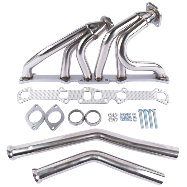 排气歧管 Stainless Steel Performance Exhaust Headers For Ford Merc L6 144/170/200/250 CID-1