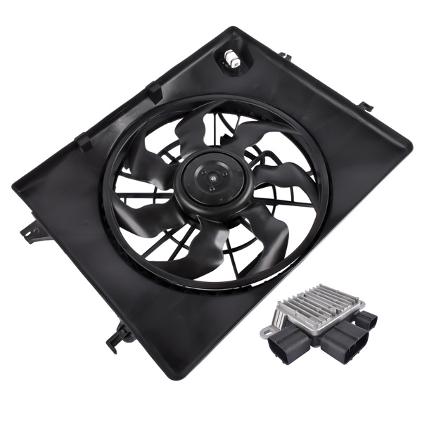 散热器风扇 Radiator Condenser Fan Assembly 253802T500 for Hyundai Sonata Kia Optima 2.4L l4-3