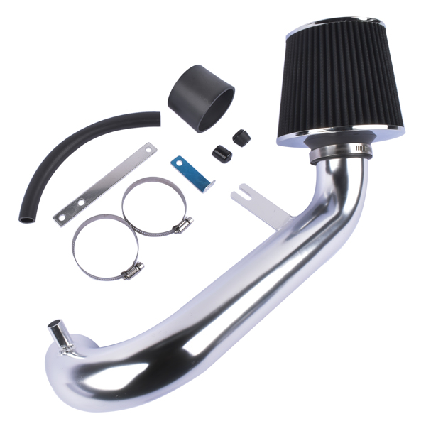 冷气进气套件 Black 2.5'' Cold Air Intake Kit w/Filter for 2001-2005 Honda Civic 1.7L AT/MT-3