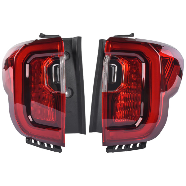 尾灯 Pair Rear Left Driver + Right Passenger Side Tail Lamp Brake Light Assembly LED For GMC Acadia Denali SL SLE SLT 2020-2022 84746543 84817347-2