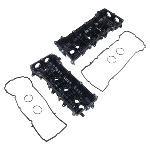 气门室盖 Pair Valve Covers w/ Gaskets For Dodge Ram Jeep Cherokee Chrysler 300 3.6L 11-19 5184069AN 5184068AN  -6