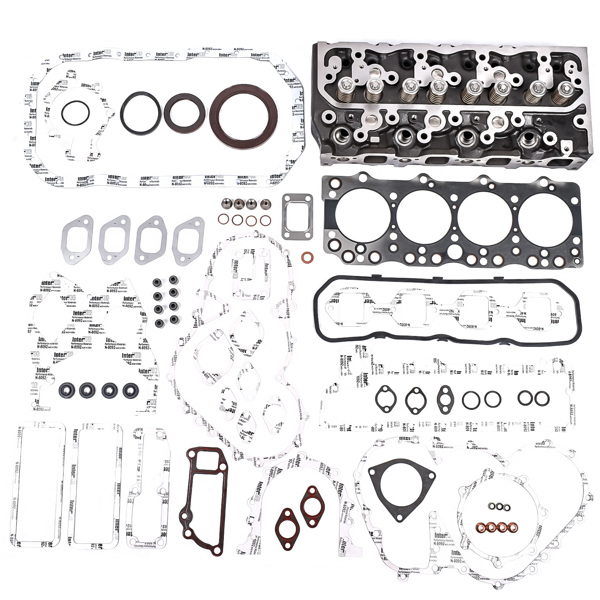 缸盖总成 Cylinder Head & Gasket Set for Isuzu NPR NQR Truck 1992-1998 w/ 4BD2 3.9L Engine-7