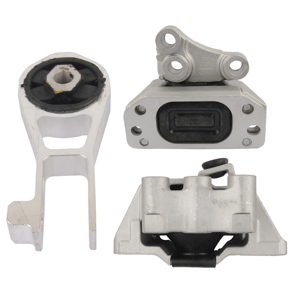 发动机支架 3Pcs Engine Mounts & Transmission Mount Set For Jeep Renegade Fiat 500X L4-2.4L-6