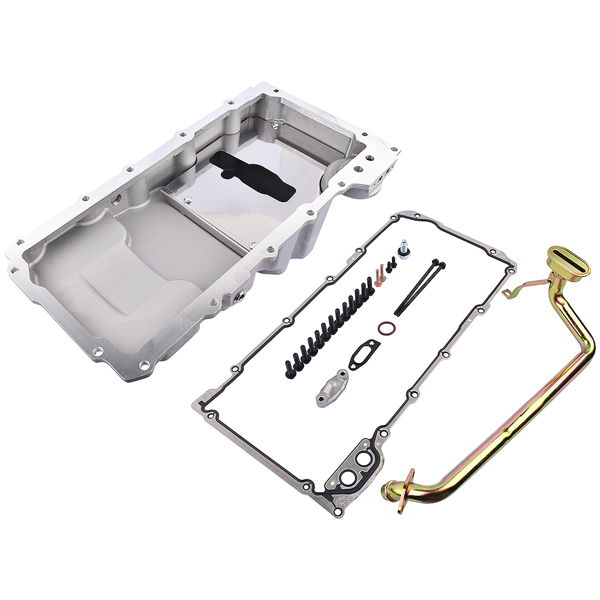 油底壳 302-3 LS Low Retro-Fit Aluminum Rear Sump Oil Pan for Chevy 4.8L 5.3L 6.0L 6.2L-8