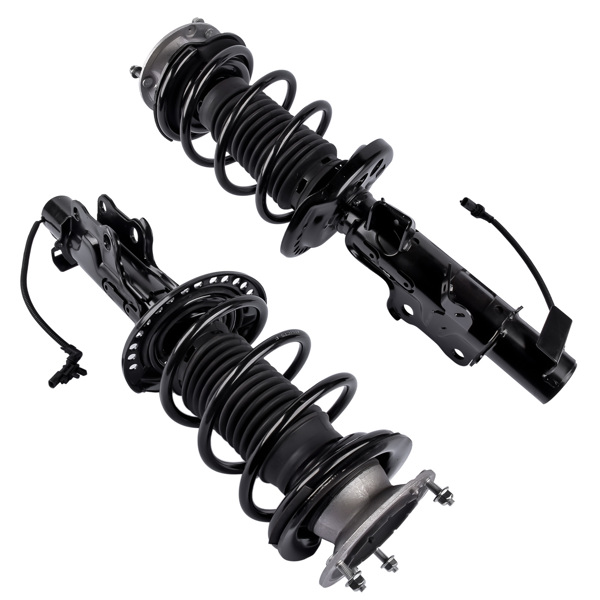 减震器 Pair Front Left & Right Shock Strut Coil Spring Assembly with Electric For Cadillac ATS 2013-2019 23247469 19300064 23247470 19300065-8