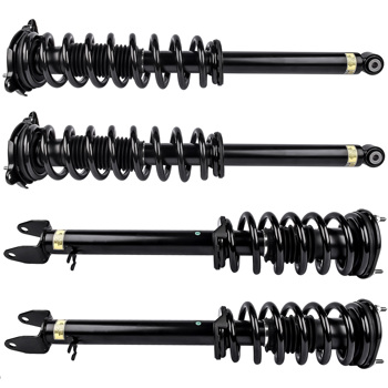 减震器 4x Shock Strut Coil Spring Assembly Front Rear for Tesla Model S 2011-2016 RWD 101561900A 101561900B 101562000A 101562000B