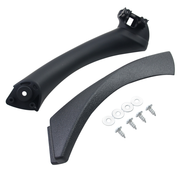 车门把手装饰盖套装 Right Inner&Outer Door Panel Handle Pull Trim Cover for BMW 3' E90, E90 LCI-4