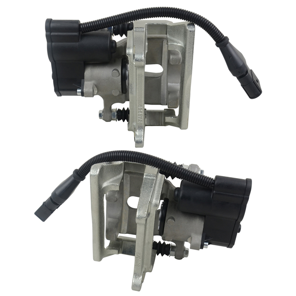 刹车钳 2x Electric Brake Calipers w/ Motor Rear for Audi A8 Quattro Sedan 4-Door 2002-2010 4E0615403B 4E0615404B-7