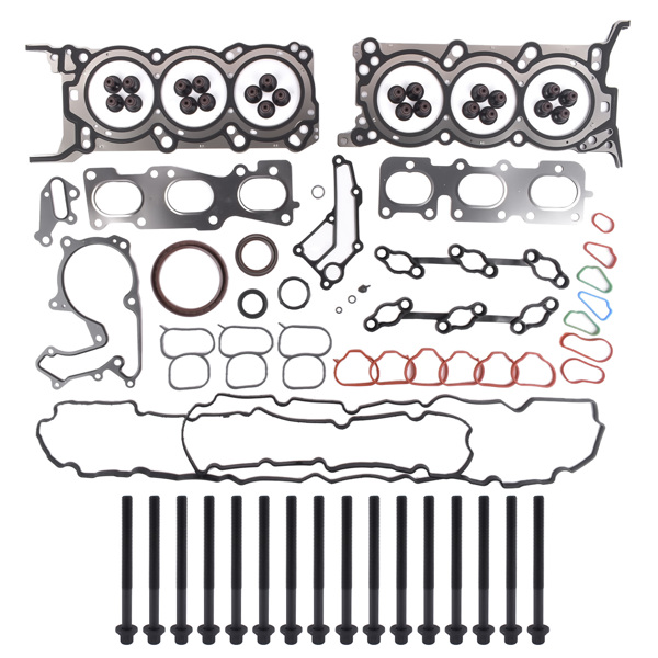 缸盖螺栓发动机修理包 Head Gasket Bolt Set For Kia Sedona Sorento Cadenza Hyundai Azera Santa Fe 3.3L 223113L100-6