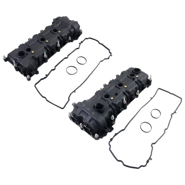 气门室盖 Pair Valve Covers w/ Gaskets For Dodge Ram Jeep Cherokee Chrysler 300 3.6L 11-19 5184069AN 5184068AN  -2