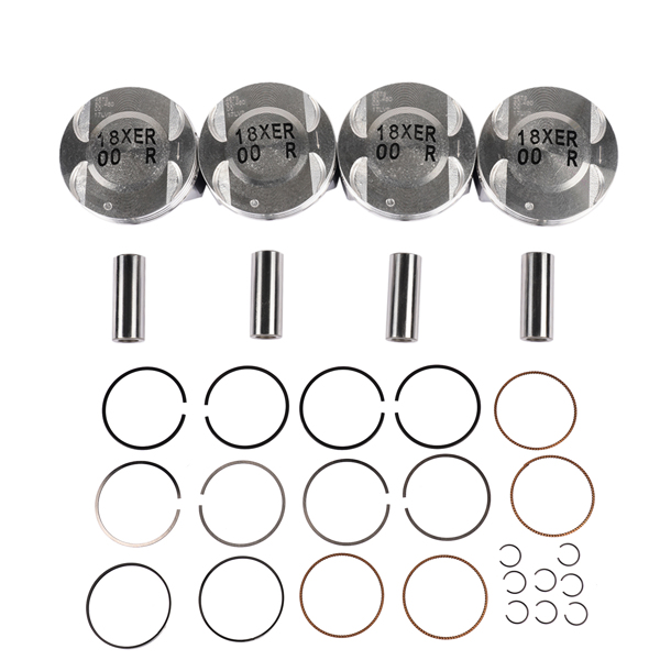 活塞套装 Set of 4 Engine Pistons Rings Kit 55567934 for Chevy Cruze 11-16 1.8L 2H0 F18D4-5