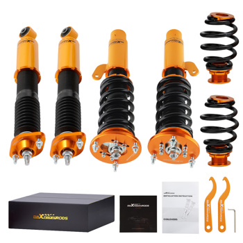 弹簧减震Front+Rear Coilovers Lowering Kit fit for BMW E46 328 325 330 1998-2005 Shock Absorber Spring Struts